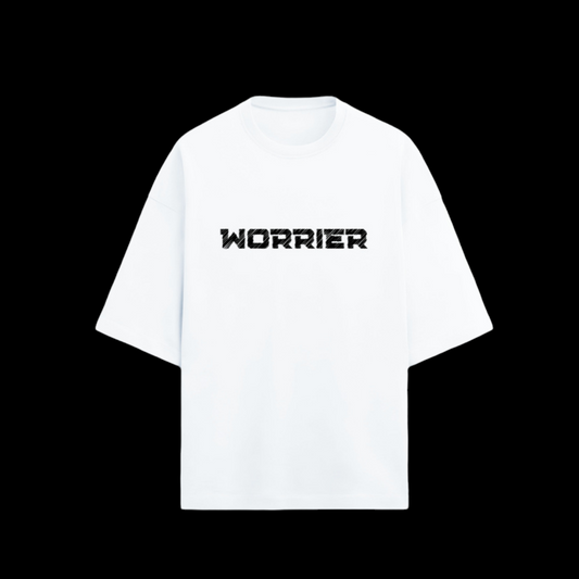 WORRIER Oversized Unisex- T-Shirt – Dripping Skull Brain Graphic | MONOQ Streetwear