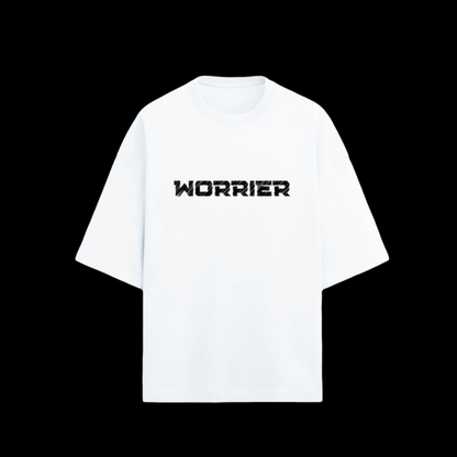 WORRIER Oversized Unisex- T-Shirt – Dripping Skull Brain Graphic | MONOQ Streetwear